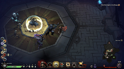 画像ギャラリー No.003のサムネイル画像 / スクリーンショットが手描きイラストに見えるローグライクアクション「Ravenswatch」のコンシューマ版リリース