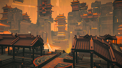 画像ギャラリー No.005のサムネイル画像 / 近未来風ミステリーJRPG「異夢迷都 果てなき螺旋」本日発売。探偵/エクソシストとなって“オールド上海風”大都市の闇に迫る