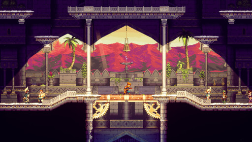 画像ギャラリー No.002のサムネイル画像 / ステルスとパルクールを駆使して,敵を避けながらマップを進もう。メトロイドヴァニア「The Siege and the Sandfox」,PC向けにリリース