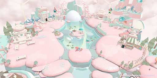 画像ギャラリー No.003のサムネイル画像 / 空飛ぶクジラの上で送るスローライフ。「WITH: Whale In The High -空とぶ夢色くじら-」,6月29日に配信スタート