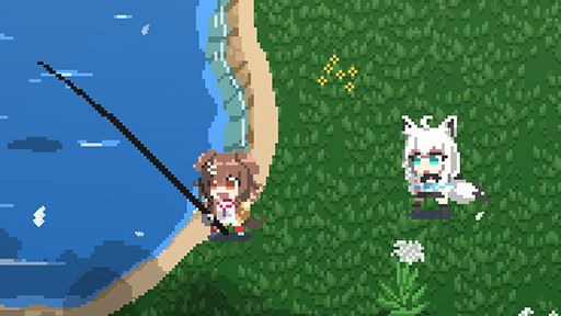画像ギャラリー No.008のサムネイル画像 / ホロライブ版ヴァンサバ「HoloCure」のSteam版が登場。ホロIDの9人が追加され,やり込み要素「ホロハウス」も実装