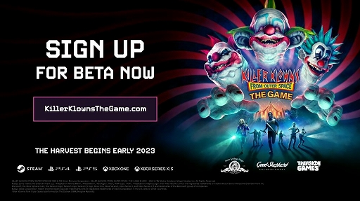 画像ギャラリー No.003のサムネイル画像 / 非対称対戦ゲーム「Killer Klowns from Outer Space:The Game」発表。殺人ピエロと市民に分かれて戦うPvPvEホラー