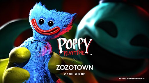 画像ギャラリー No.001のサムネイル画像 / 「Poppy Playtime」のコラボアイテム，ZOZOTOWNで2月6日から受注販売。Tシャツやフーディーなど全9型のアパレルが登場