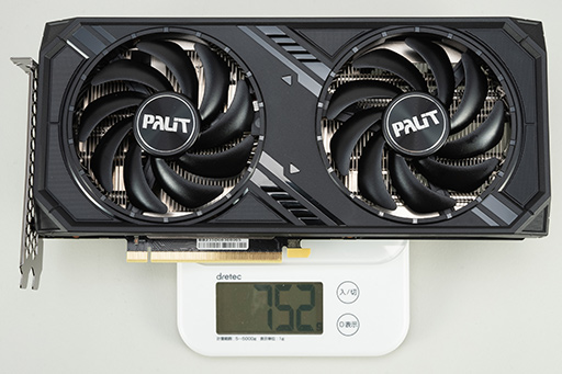 ꡼ No.009Υͥ / 10ߤPalitRTX 4070ɡGeForce RTX 4070 DualפμϤ򸡾ڡPCӤˤ̥Ϥ