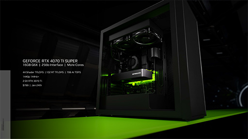 ꡼ No.007Υͥ / NVIDIAǥȥåPCGPUGeForce RTX 40 SUPERפȯɽϥɡߥɥϥGPU򶯲