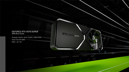 ꡼ No.012Υͥ / NVIDIAǥȥåPCGPUGeForce RTX 40 SUPERפȯɽϥɡߥɥϥGPU򶯲