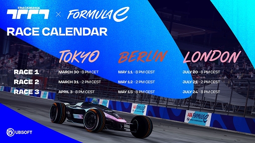 ꡼ No.002Υͥ / TrackmaniaפFIA Formula E긢ڤ롣ͥ륮ɲåѥȤ륲⡼ɤɲ