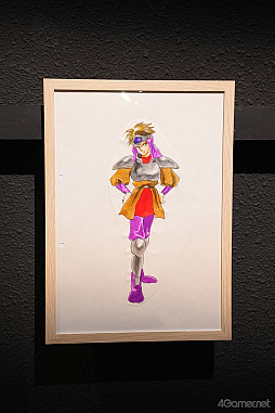 画像ギャラリー No.016のサムネイル画像 / ルカ様の邪悪な圧に,グレミオロスの虚無,ルックの塩対応まで!? 貴重な原画や資料も満載の「幻想水滸伝I&II展 〜幻想博物館〜」レポ