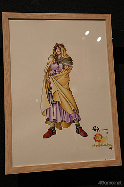 画像ギャラリー No.051のサムネイル画像 / ルカ様の邪悪な圧に,グレミオロスの虚無,ルックの塩対応まで!? 貴重な原画や資料も満載の「幻想水滸伝I&II展 〜幻想博物館〜」レポ