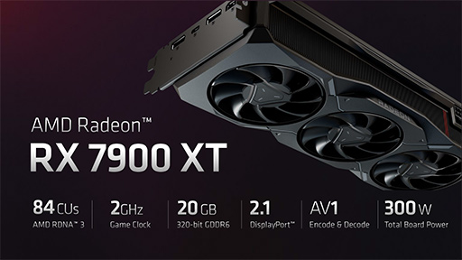 ꡼ No.011Υͥ / AMDGPURadeon RX 7000ץ꡼ȯɽ1ʤRadeon RX 7900 XTXRadeon RX 7900 XT1213ȯ