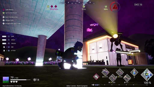 画像ギャラリー No.004のサムネイル画像 / MIXIのPC向け非対称型対戦ゲーム「Asym Altered Axis」を紹介。日本から参加可能なαテストが10月19日からスタート