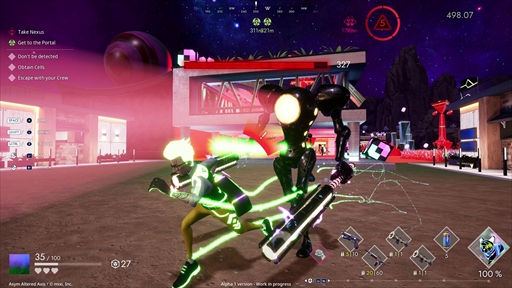 画像ギャラリー No.010のサムネイル画像 / MIXIのPC向け非対称型対戦ゲーム「Asym Altered Axis」を紹介。日本から参加可能なαテストが10月19日からスタート