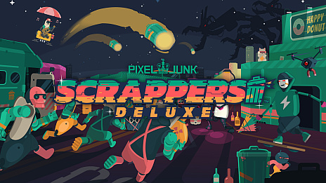 ꡼ No.001Υͥ / PixelJunk Scrappers DeluxeסθǤSteamǸ4ͤΥץ쥤䡼Ϥƥߤ벣륢