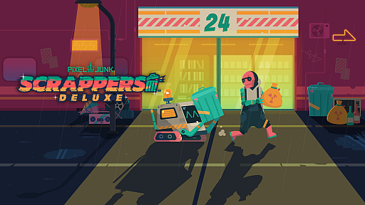 ꡼ No.004Υͥ / PixelJunk Scrappers DeluxeסθǤSteamǸ4ͤΥץ쥤䡼Ϥƥߤ벣륢