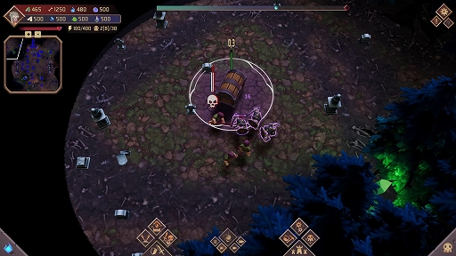 画像ギャラリー No.003のサムネイル画像 / 死霊たちのための王国作り。都市建設とタワーディフェンス要素を盛り込んだ新作ストラテジーシム「NecroCity」のデモとトレイラーが公開に