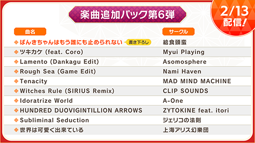 画像ギャラリー No.004のサムネイル画像 / 「東方ダンマクカグラ ファンタジア・ロスト」Toby Fox氏&ZUN氏によるコラボ第2弾を配信開始。「ネクロファンタジア」「Megalovania」を相互アレンジ