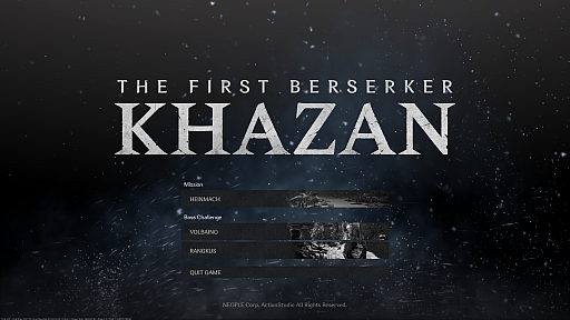 ꡼ No.001Υͥ / The First Berserker: Khazanץǥͷݡȡ꤬ܥ郎ޤʤϡɥRPG
