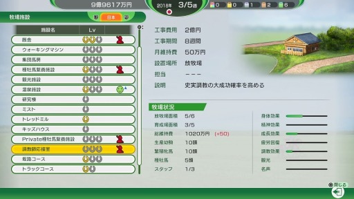 画像ギャラリー No.002のサムネイル画像 / 「Winning Post 10」のチェートリアル情報が公開に。新施設“調教師応接室”や新機能“レース経験”,結婚相手候補の詳細も