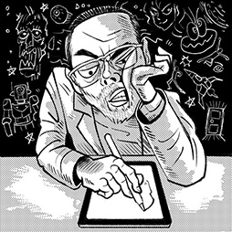 画像ギャラリー No.002のサムネイル画像 / 「スターフォックス」「F-ZERO」で知られる今村孝矢氏が原作・アートディレクションを担当するSwitch向けADV「OMEGA 6 The Video Game」は2024年に発売