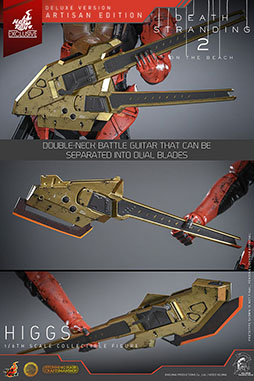 画像ギャラリー No.010のサムネイル画像 / 「DEATH STRANDING 2」のヒッグスが6分の1スケールフィギュアに。ホットトイズより2026年12月にリリース