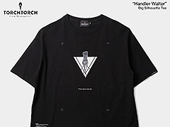 「ARMORED CORE VI」のハンドラー・ウォルター,オーネスト・ブルートゥがビッグシルエットTシャツに。「TORCH TORCH」より7月に発売