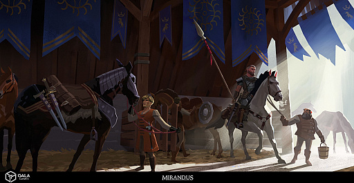 画像ギャラリー No.003のサムネイル画像 / Gala Gamesが開発中のWeb3 MMORPG「Mirandus」,特別な馬のNFTを販売