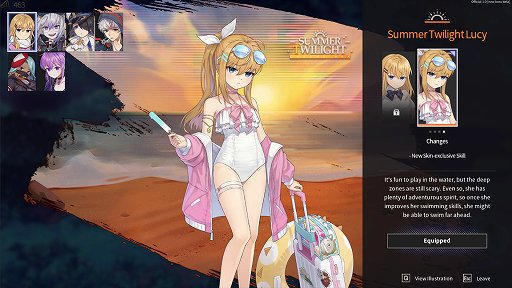 画像ギャラリー No.010のサムネイル画像 / デッキ構築型ローグライクRPG「クロノアーク」が正式リリース&水着DLC配信。2019年から展開してきた秀逸な戦闘バランスの一作がついに完成