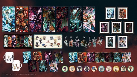 画像ギャラリー No.002のサムネイル画像 / 「Fate/Samurai Remnant」,2周年記念のオンラインくじを発売。キャラデザの渡れい氏,あかいしろ氏の描き下ろしイラストを商品に使用