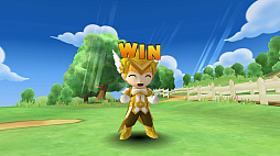 ���������꡼ No.003�Υ���ͥ������ / �֥ɥ��ݥ󥭥󥰥��� ���ͥ��ȡס�������2�Ĥξ�鿦�Ȥȡ�3�ͤΥ���饯�����ξ��󤬸����ˡ�3����Υ�����⡼�ɤʤɥ����ƥ���������