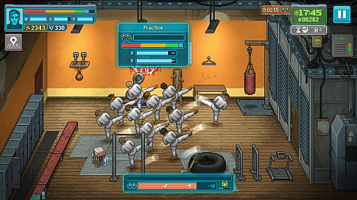 画像ギャラリー No.005のサムネイル画像 / 格闘マネジメントゲーム,「Punch Club 2: Fast Forward」の制作発表。日本語対応で2023年内のリリースを予定