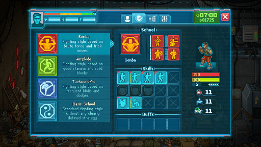 画像ギャラリー No.006のサムネイル画像 / 格闘マネジメントゲーム,「Punch Club 2: Fast Forward」の制作発表。日本語対応で2023年内のリリースを予定