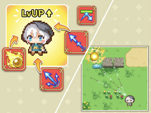 画像ギャラリー No.004のサムネイル画像 / アクション「ピコピコサバイバーズ」がミラティブにて配信中。リリース10日で売上1000万円を達成