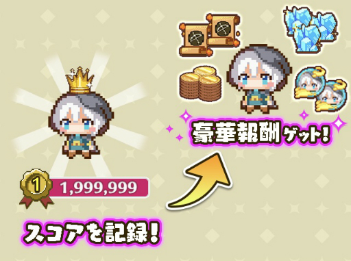 画像ギャラリー No.011のサムネイル画像 / アクション「ピコピコサバイバーズ」がミラティブにて配信中。リリース10日で売上1000万円を達成