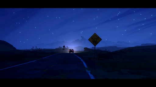 ���������꡼ No.027�Υ���ͥ������ / �Υץ쥤��ݡϥ��������������Ȥʤ��Road 96: Mile 0�פϡ��Ⱥ۹�Ȥ�ݵ�������о�Ū��2�ͤ��Ľդ��ơ��ޤΥʥ�ƥ��֥��ɥ٥���㡼��