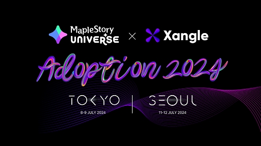꡼ No.001Υͥ / MapleStory UniverseפλάWeb3ե󥹡Xangle Adoption 2024פȯɽMMORPGMapleStory Nפγפ