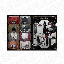 画像ギャラリー No.003のサムネイル画像 / 「文字化化」のコラボカフェが大阪と東京のTHEキャラCAFEで10月29日より順次開催。ウェイター姿のホラー男子たちが登場