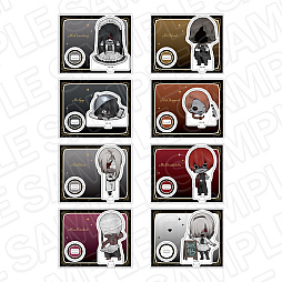 画像ギャラリー No.017のサムネイル画像 / 「文字化化」のコラボカフェが大阪と東京のTHEキャラCAFEで10月29日より順次開催。ウェイター姿のホラー男子たちが登場