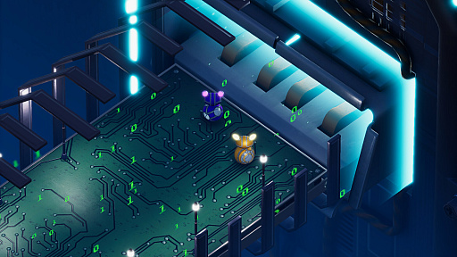 画像ギャラリー No.003のサムネイル画像 / ポーランドの学生プロジェクト「Bytebond」をチェック。PC内部からウイルスを撃退する協力プレイ専用のパズルアクション