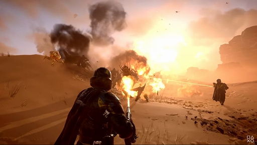 画像ギャラリー No.004のサムネイル画像 / 「HELLDIVERS 2」,PC/PS5向けに2023年リリース決定。新作はTPSになって登場