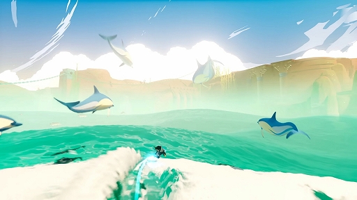 画像ギャラリー No.003のサムネイル画像 / 「ABZÛ」を手掛けたスタジオGiant Squidによる新作「SWORD OF THE SEA」の発売日が8月19日に決定