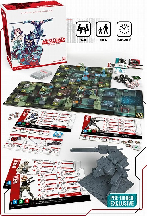 ꡼ No.001Υͥ / Metal Gear Solid: The Board Gameפ2024ǯ5ȯءͽǡȥ᥿륮REX緿ߥ˥奢ȥեåΥ٥뤬°