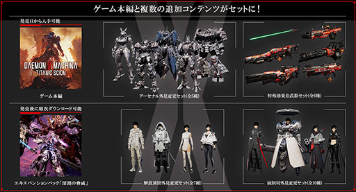 画像ギャラリー No.016のサムネイル画像 / メカアクション「DAEMON X MACHINA TITANIC SCION」,本日発売。第1弾無料アップデートは10月3日に配信予定
