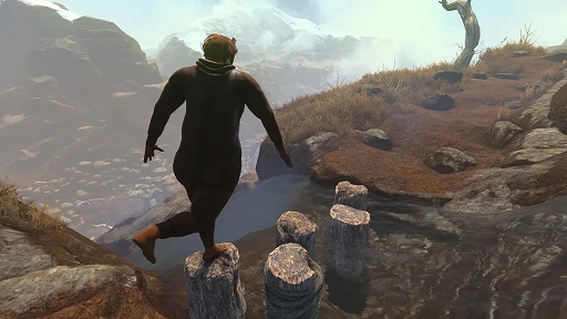 画像ギャラリー No.001のサムネイル画像 / ウォーキングシム「Baby Steps」,開発者が面白さや注目点を伝える解説映像を公開。どこか投げやりでゆる過ぎる語り口がゲームにマッチ