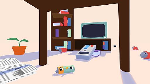 画像ギャラリー No.006のサムネイル画像 / 触れたモノに変身して冒険するサンドボックスADV「Henry Halfhead(ヘンリー・ハーフヘッド)」,9月16日に発売。デモ版を配信中