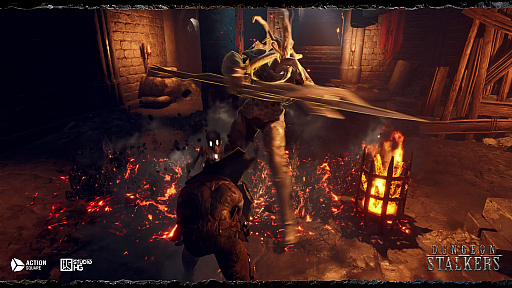 画像ギャラリー No.001のサムネイル画像 / 「ダンジョン・ストーカーズ」の開発ブログで,魔法使いのネイブと戦士のバランの新たな究極技が明らかに