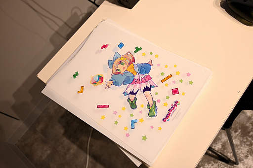 画像ギャラリー No.028のサムネイル画像 / 最新作「役づくりパズル ゆめいろユラム」の体験会も。日本一ソフトウェアのコンセプトストアがオープン。小田沙耶佳氏の原画などを展示