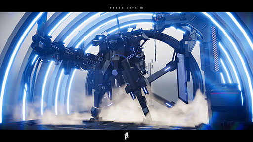 画像ギャラリー No.006のサムネイル画像 / ロボットレーシング「BREAK ARTS III」,9月19日に発売決定。“メカカスタマイズ総合競技”をテーマとし,初心者向けの補助機能も搭載