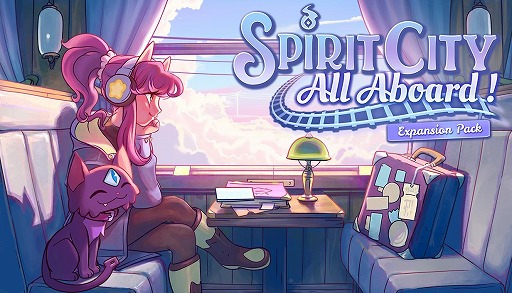 画像ギャラリー No.001のサムネイル画像 / 集中ツールゲーム「Spirit City: Lo-Fi Sessions」,旅をテーマにした最新DLC「All Aboard! DLC」を配信。作業場を列車風にカスタマイズ