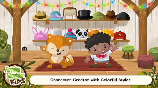 画像ギャラリー No.002のサムネイル画像 / 人気農業シムの子供向けタイトル「Farming Simulator Kids」発表。擬人化された動物キャラが登場し,ガーデニングなどのミニゲームも