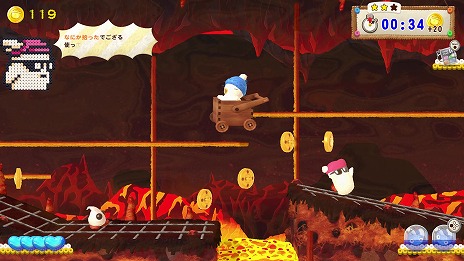 画像ギャラリー No.015のサムネイル画像 / 懐かしの名作アクションが“32年くらいぶり”に復活。横スクロールACT「へべれけ2」本日発売。ローグライク要素やリトライ機能を追加
